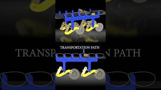 7 LINKAGES FOR TRANSPORT MECHANISMS 2 🎊🎊solidworks engineering mechanism shorts art drawing [upl. by Nanni76]