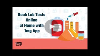 Book Lab Tests Online at Home with 1mg App [upl. by Eittod]