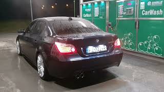 BMW E60 550i Muffler Delete Engine Sound [upl. by Candi]