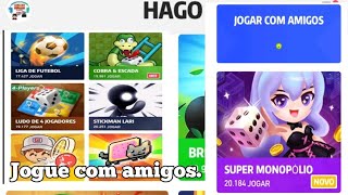 Super MonopÃ³lio novo jogo no Hago [upl. by Scammon]