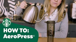 How To AeroPress® [upl. by Haelam]