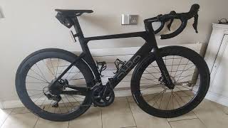 Affordable Aero Bike Orro Venturi STC Ultegra Stealth Black [upl. by Elcin145]