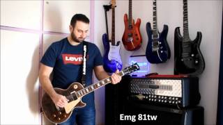 Emg 81 vs Emg 81tw  Metal [upl. by Esiuole]