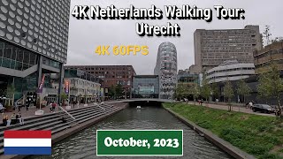 4K Netherlands Walking Tour Utrecht [upl. by Merline753]