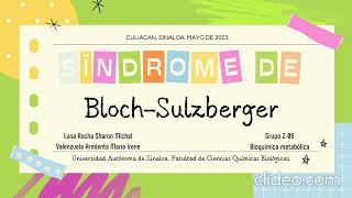 Síndrome de Bloch  Sulzberger [upl. by Gilbertson]