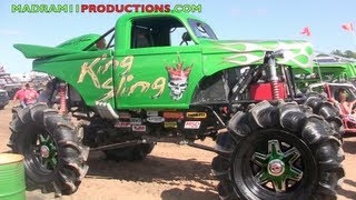 DENNIS ANDERSONS MEGA MUD TRUCK KING SLING [upl. by Yeoz]