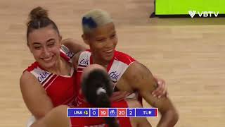 USA vs Turkiye  Semifinals  Womens VNL 2023 [upl. by Campball]