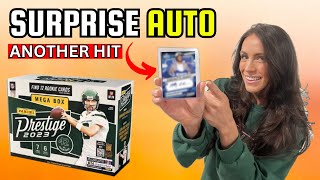 SHE WASNT EXPECTING THAT 2023 PRESTIGE FOOTBALL MEGA BOX [upl. by Bent]