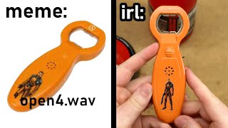 I Made The HalfLife Bottle Opener Real [upl. by Amuh146]