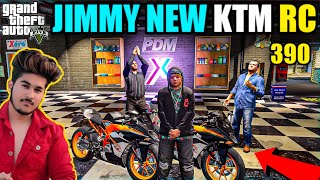 GTA 5  JIMMY GOT HIS NEW BIKE KTM RC 390 2020 MODEL AND SEEING TRACEY TO THE HOSPITAL 🔥 [upl. by Ybeloc]