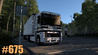 Euro Truck Simulator 2  675  Renault Magnum Integrale Euro2 560 V8 GermanMods [upl. by Prissie]