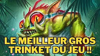 LE MEILLEUR GROS TRINKET DU JEU   Hearthstone Battlegrounds Top Europe [upl. by Akirdnuhs761]