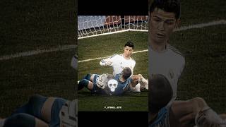 Bro Wanted To Punch Goalkeeper ☠️🔥 ronaldo football shorts cr7 [upl. by Nyrol]