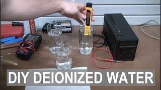 DIY Deionized Water  ElementalMaker [upl. by Pelson207]