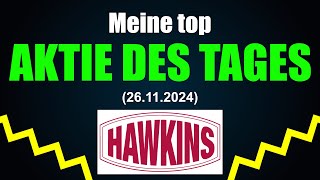 Spezialchemikalien Aktie des Tages Hawkins  HWKN Chemie Aktie  Chemikalien Aktie  Wachstumsaktie [upl. by Tod]