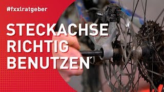 Steckachse richtig benutzen [upl. by Fausta]