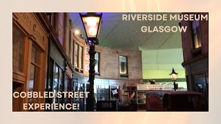 Glasgow Riverside Museum Stunning Cobbled Street Tour Wow [upl. by Deutsch]