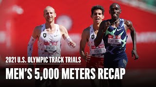 Paul Chelimo Wins Mens 5000 Meters  2021 US Olympic Trials  Runners World [upl. by Anais]