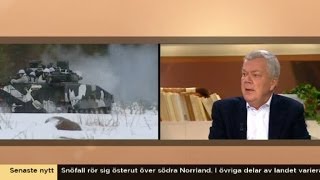 quotSvenska försvaret på väg mot kollapsquot  Nyhetsmorgon TV4 [upl. by Nomrah]