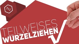 Teilweises Wurzelziehen – Formeln mit Wurzeln vereinfachen [upl. by Dnomsed214]