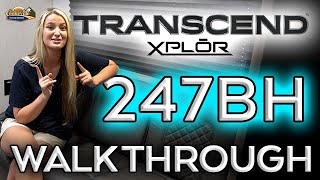 NEW 2024 Grand Design Transcend 247BH  Walkthrough [upl. by Allemac]