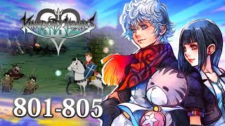 NA 44  Kingdom Hearts Union χCross  Quests 801 — 805  Escape [upl. by Milewski]