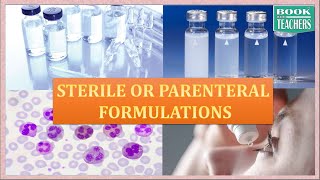 Sterile Formulations PartI  injectable lI Pharmaceutics  DPharm [upl. by Nomsed975]