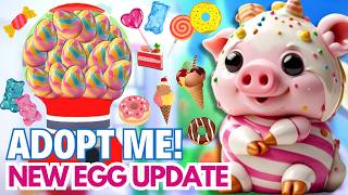 🥚NEW CANDYLAND EGG UPDATE RELEASE😱 ADOPT ME NEW PETS HUGE UPDATE ROBLOX [upl. by Llemmart]