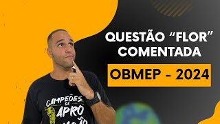 OBMEP 2024  Questão da quotFLORquot Comentada [upl. by Akialam98]