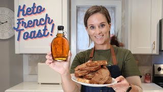 Keto Biscuit Bread French Toast [upl. by Corneille]