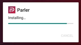 How to download Parler app after it returned February 2021 full APK tutorial [upl. by Lenard502]