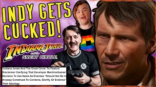 Indiana Jones Game Gets CENSORED to Tell YOU Nazis are BAD [upl. by Aieki]