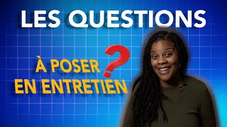 Les MEILLEURES questions à poser en entretien dembauche [upl. by Hugon979]