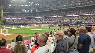 MLB home run derby National anthem Ingrid Andress 71524 full video [upl. by Eimiaj255]