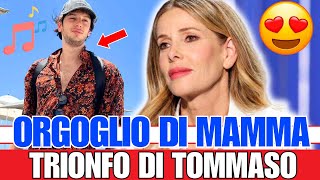 Orgoglio di mamma Alessia Marcuzzi e il successo di Tommaso Inzaghi [upl. by Oys]