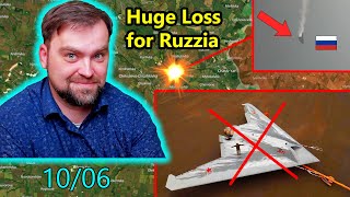 Update from Ukraine  Wow Ruzzia Lost the Secret Big Aircraft Drone  Shot down in Ukraine [upl. by Elconin]