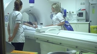 What is it like to have a CT scan  Cancer Research UK [upl. by Karlens]