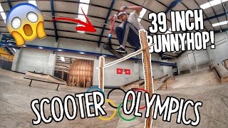 SCOOTER OLYMPICS 2  HIGHEST BUNNY HOP [upl. by Aramoiz829]