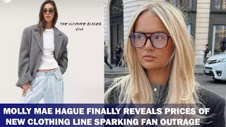 MollyMaes New Clothing Line Prices Leave Fans Furious – Shocking Reactions [upl. by Eanad]