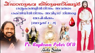 പീഡാനുഭവ തിരുമണിക്കൂർ 10102024 Fr Raphson Peter OCD Avila Palli Karaparambu Edoor [upl. by Etnomal]