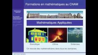 Math appli au Cnam Paris [upl. by Jegar]