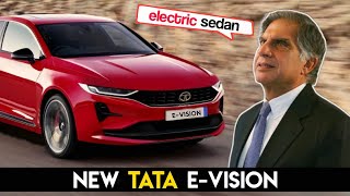 इसके सामने तो Tesla भी फेल है  New Tata EVision Electric Sedan Official Details [upl. by Lletram]