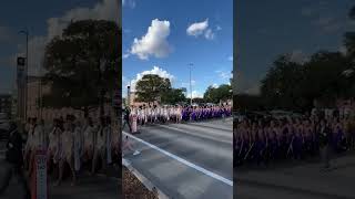 Golden Band from Tigerland enters Kyle Field before LSU vs Texas AampM geauxtigers gigem [upl. by Htez]