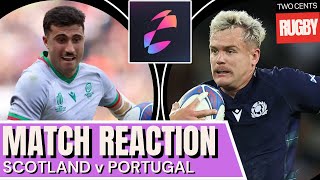 Scotland v Portugal Reaction  Autumn Nations Series Rugby  2024 [upl. by Ardnaid]