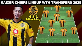 Kaizer Chiefs Starting Lineup After Transfers 202425 FT Sirino Nabi Ntwari Kaizer Chiefs Update [upl. by Leinad]