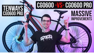 ALL NEW Tenways CGO600 PRO vs CGO600  Comparison Review amp Test [upl. by Acirea]