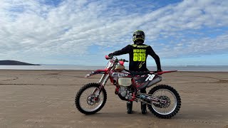 Weston Beach Race GoPro 2024 CARNAGE Adult Solo RAW [upl. by Lothaire874]