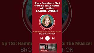 Laurie Winer On Fantasy Broadway Time Travel broadwaymusical [upl. by Oirramed]