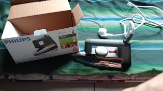 Philips Classicdry iron  non stick soleplateSetrika klasik Unboxing [upl. by Tristam]