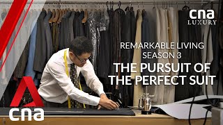 The Japanese tailor with a ninemonth waitlist for a bespoke suit  Remarkable Living [upl. by Nilesoy264]